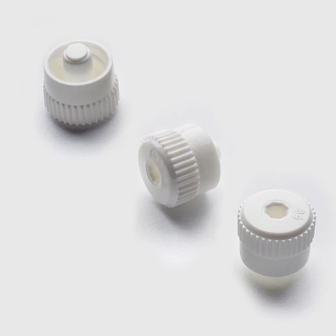 Tampa bloquedora de fluxo Luer-Lock - 250 unidades
