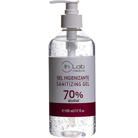 Álcool Gel 70% In Lab Medical 500 mL