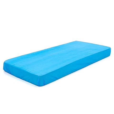 Protetor resguardo de colchão em PVC impermeável azul (200cmx90cm)