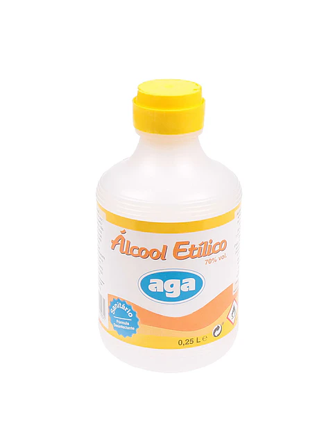 Álcool sanitário 70% emb. 250 mL