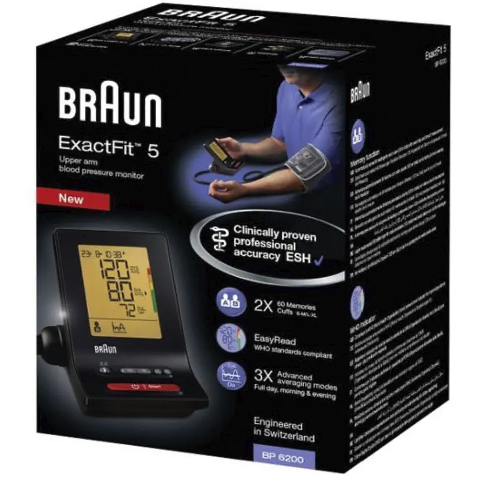 Braun Exactfit 5 Medidor Pressão Arterial Braço 1