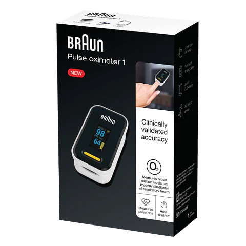 Braun Oxímetro e Medidor de Pulsação