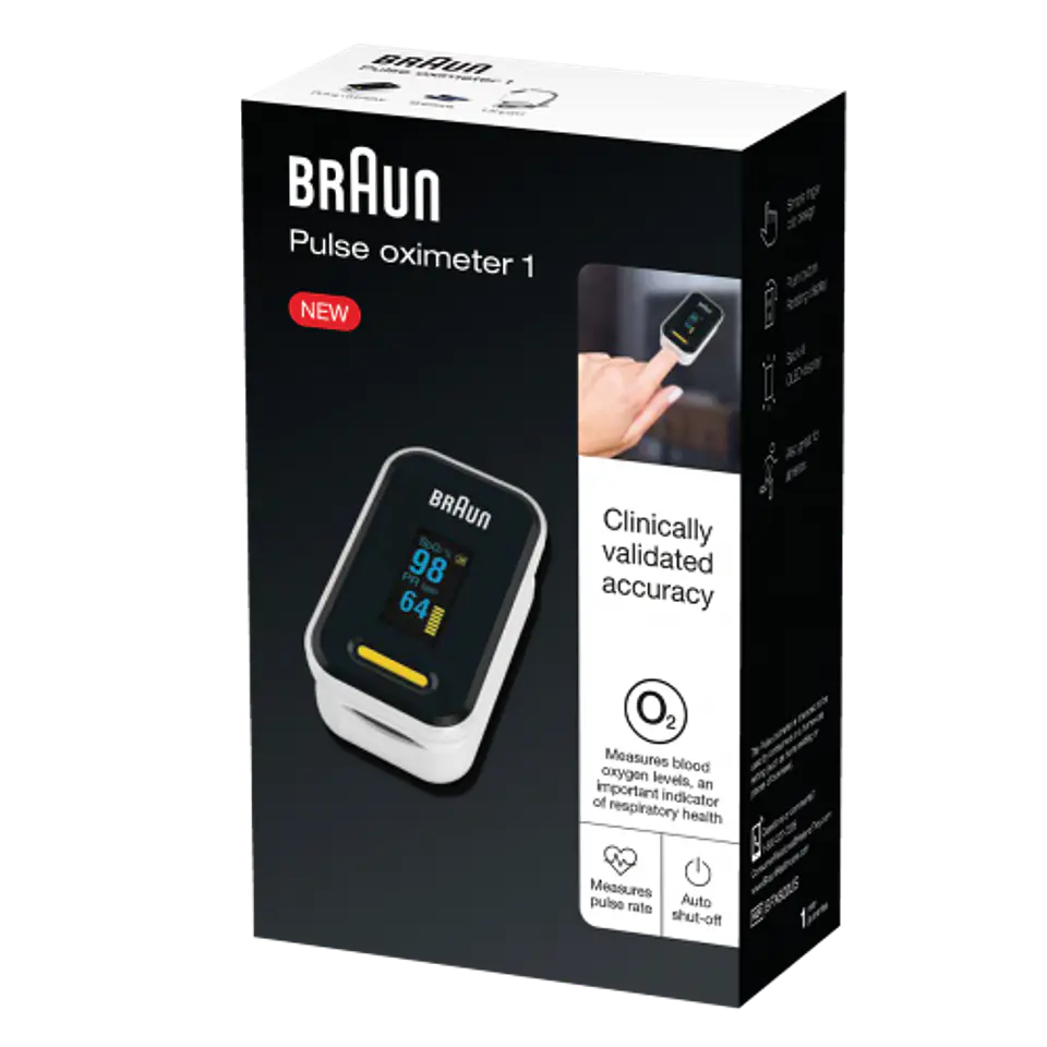 Braun Oxímetro e Medidor de Pulsação 1