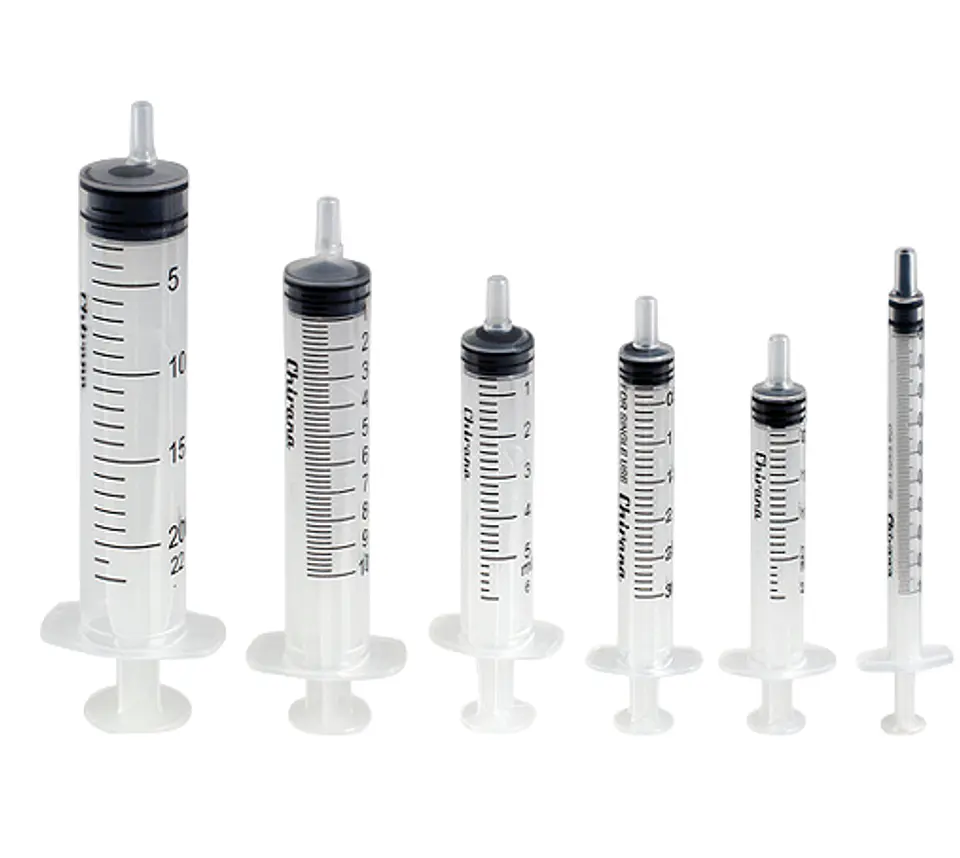 Seringas Luer (1ml - 10ml) - 100 unid 1