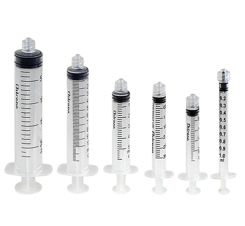 Seringas Luer Lock (1ml - 10ml) - 100 unid.