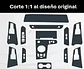 Set Film 3d Vinilo Kia Sportage Nq5 2024-25 Consola Pantalla - Miniatura 2