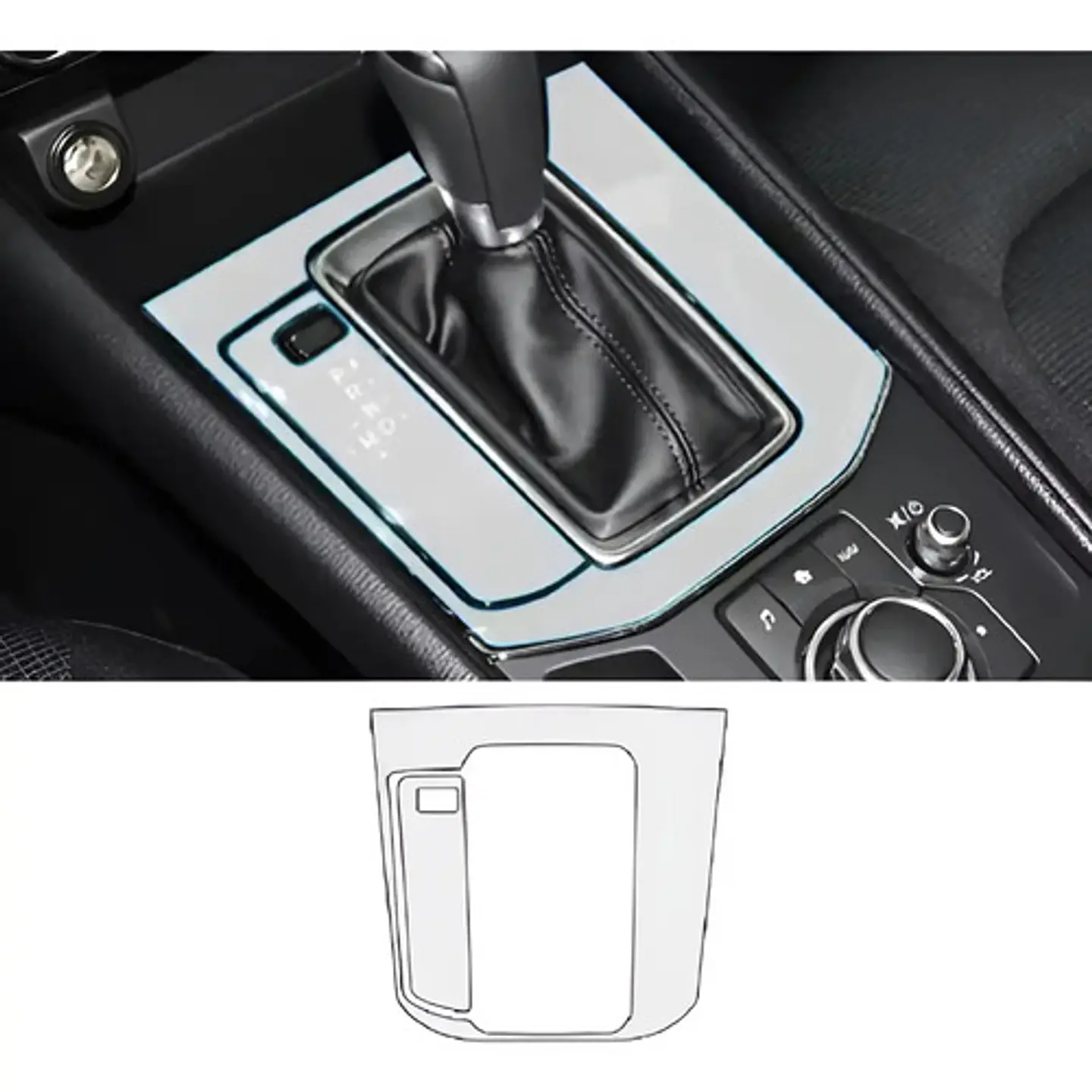 Set Film 9 Pcs Ppu Vinilo 3d / Mazda Cx-5 At/mt 2020/25 6