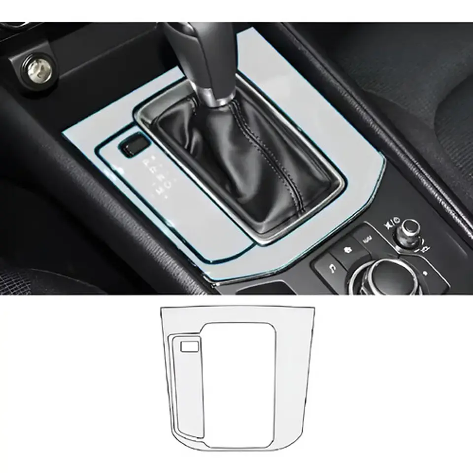 Set Film 9 Pcs Ppu Vinilo 3d / Mazda Cx-5 At/mt 2020/25 6