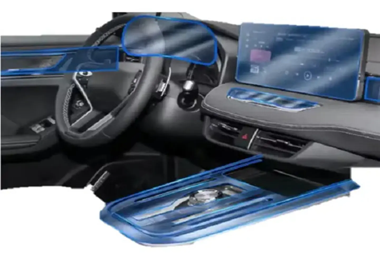 Film Vinilo Haval Jolion 2022-2025 Pantalla 12.3 Consola 1