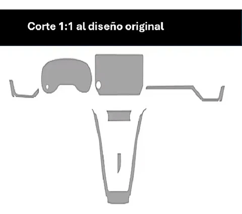 Protector Vinilo Toyota Rav4  2024-adelante Consola Pantalla
