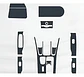 Set Film 3d Vinilo  Haval Dargo 2024-2026 + 01 Funda Llave - Miniatura 2