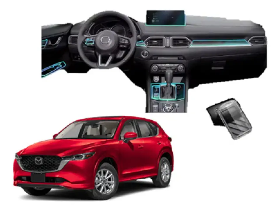 Set Film Ppu + Protector Llave / Mazda Cx-5 At/mt 2020/25 1