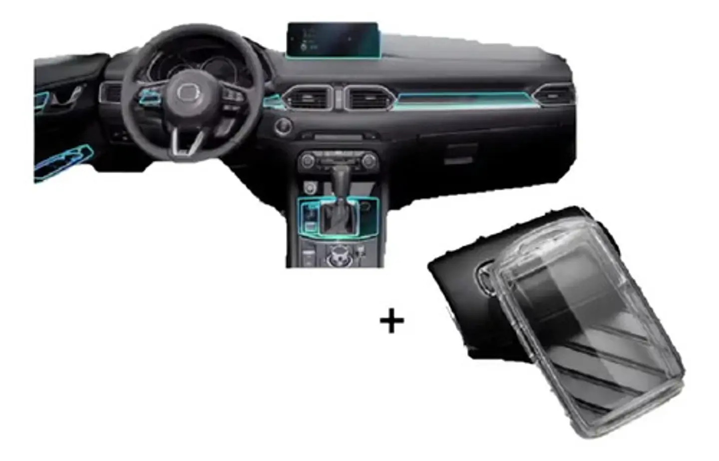 Set Film Ppu + Protector Llave / Mazda Cx-5 At/mt 2020/25 2