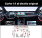 Set Film 3d Vinilo Geely Coolray 2024-25 Consola Pantalla - Miniatura 2