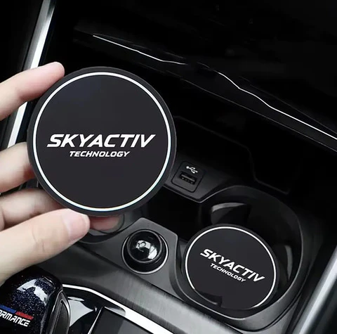 2 X Posa Vasos Mazda Sky Active 3 / 6 / Cx-5 / Cx-30 / Cx-3
