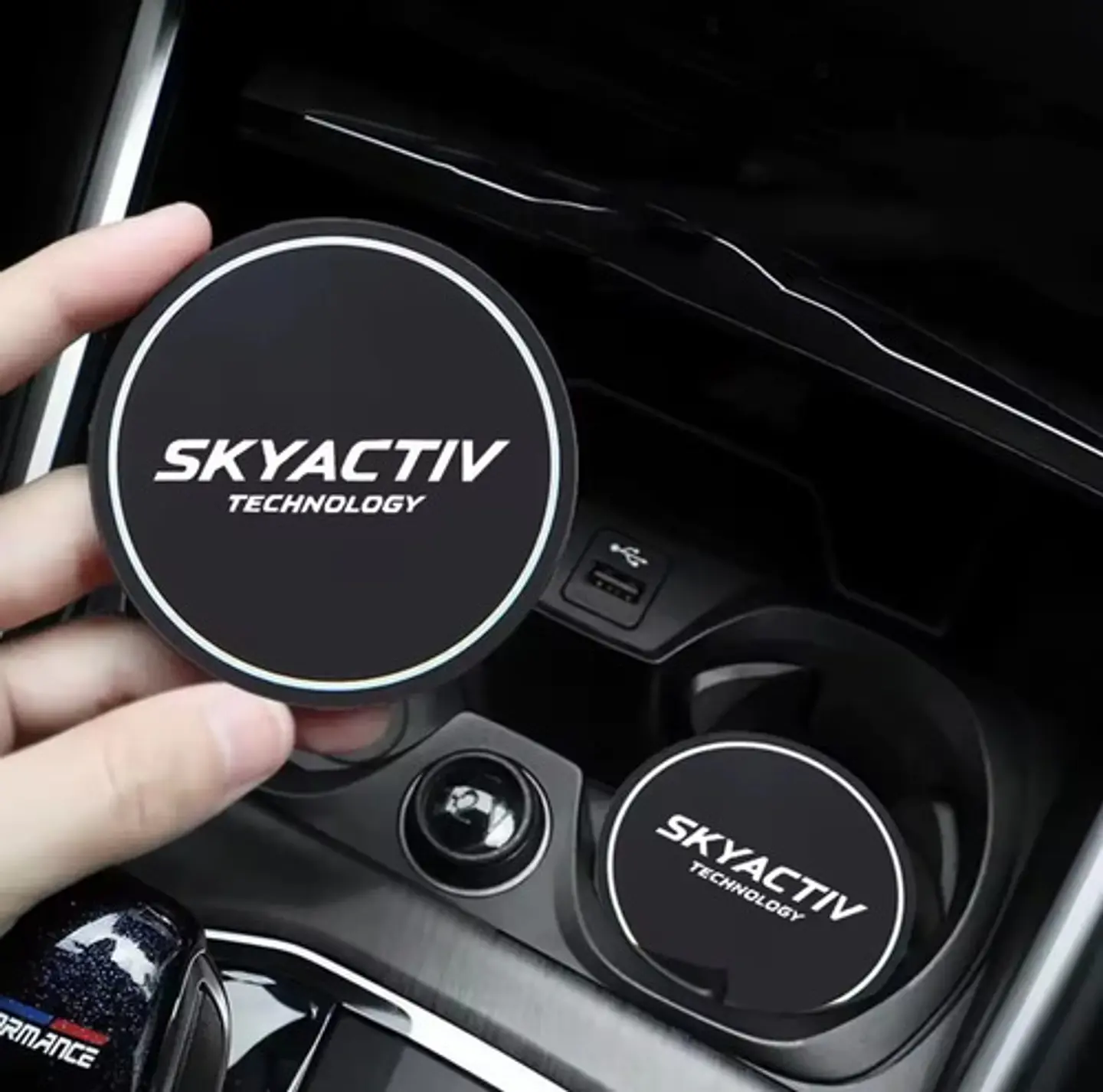 2 X Posa Vasos Mazda Sky Active 3 / 6 / Cx-5 / Cx-30 / Cx-3 2