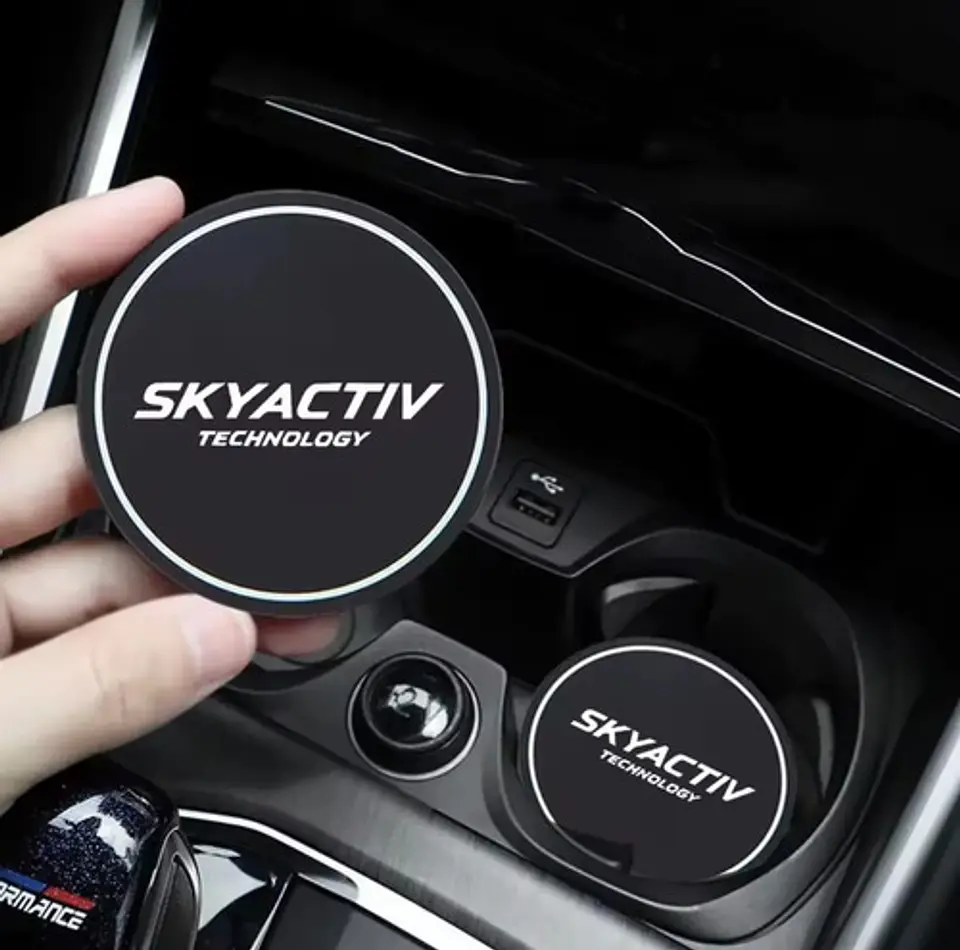 2 X Posa Vasos Mazda Sky Active 3 / 6 / Cx-5 / Cx-30 / Cx-3 2