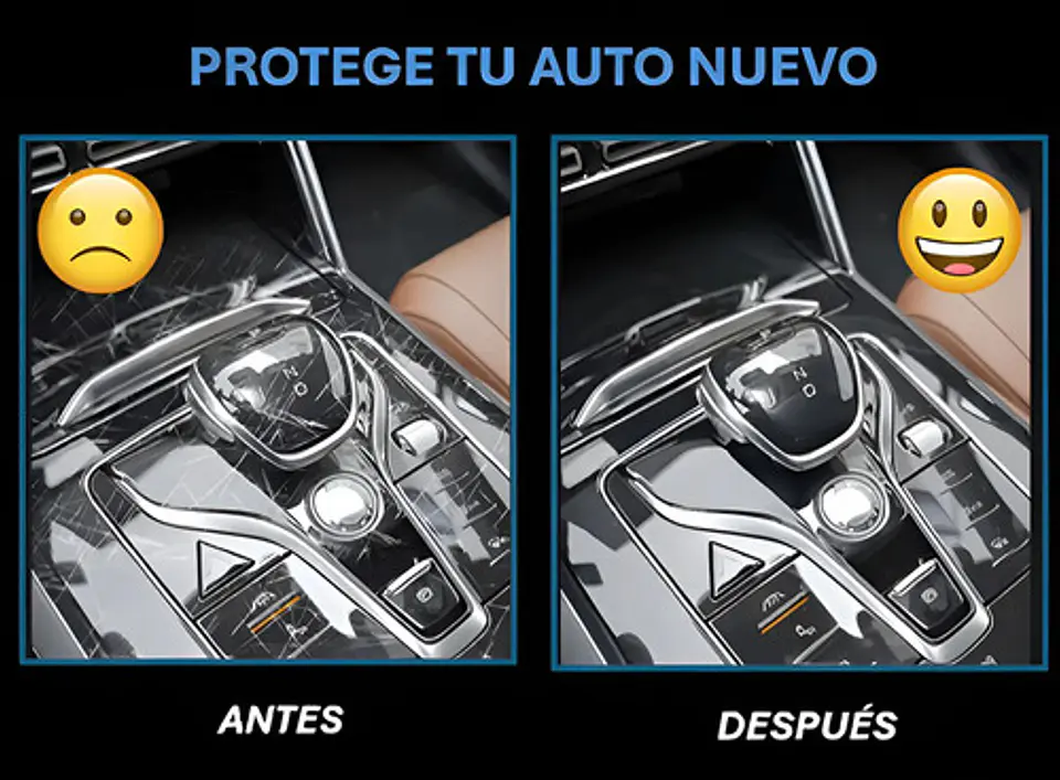 Set Film Ppu Vinilo Changan C55 Plus 10.3 + Protector Llave 4