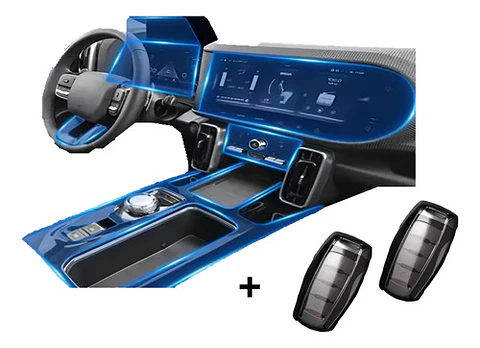 Set Film 3d Vinilo  Haval Dargo 2024-2026 + 02 Funda Llave