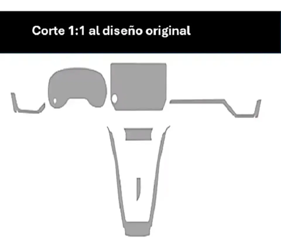Protector Vinilo Toyota Rav4 Consola Pantalla + Protec Llave 2