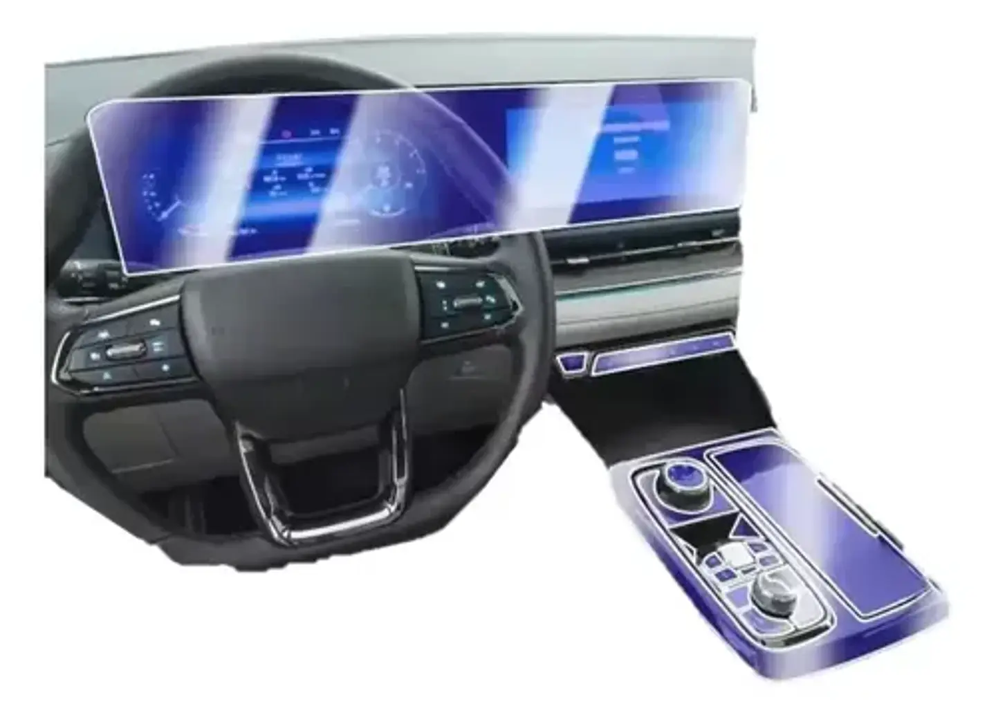 Protector Vinilo Ford New Territory 2024-2025-2026 Consola 2