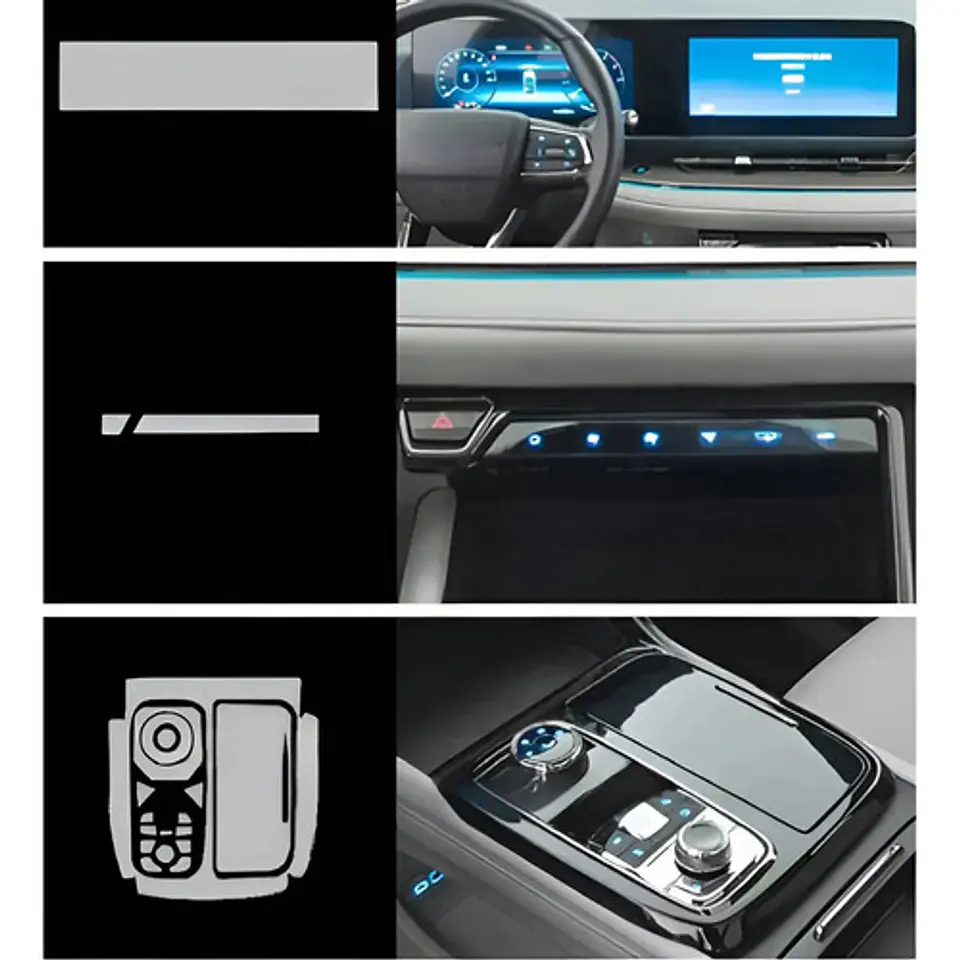 Protector Vinilo Ford New Territory 2024-2025-2026 Consola 3