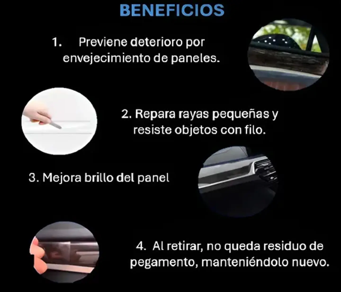 Film Vinilo Haval Jolion 22-25 Pantalla 10.3 + 2 Funda Llave 4