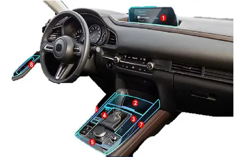 Set Film Protector / Mazda Cx-30 At/mt 2020-2025