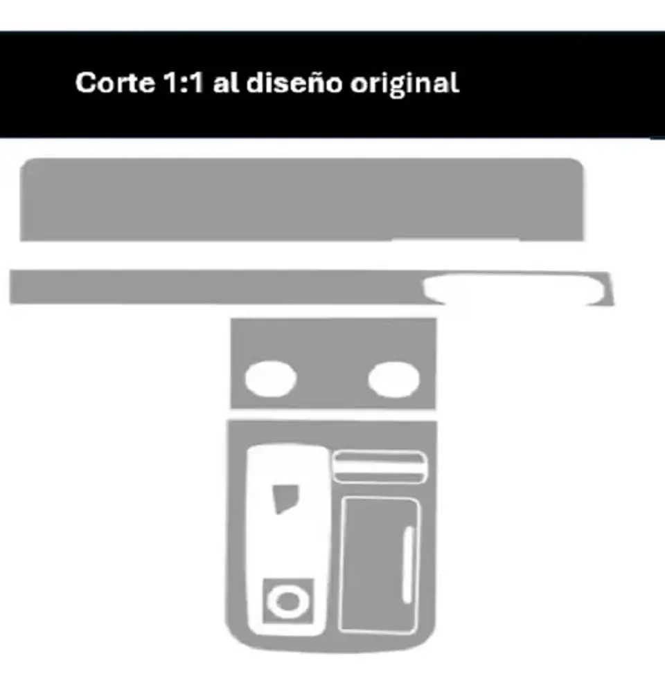Protector Vinilo Film Chery Jetour X70 Plus Consola Pantalla 2