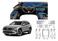 Set Film Protector 9 Pc Hyundai New Tucson Pantalla Consola - Miniatura 1