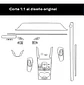 Set Film Vinilo Pantalla Omoda C5 + Protector Llave Plateado - Miniatura 4