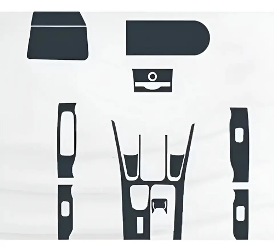 Set Film 3d Vinilo  Haval Dargo + 02 Funda Llave + Posavaso 2