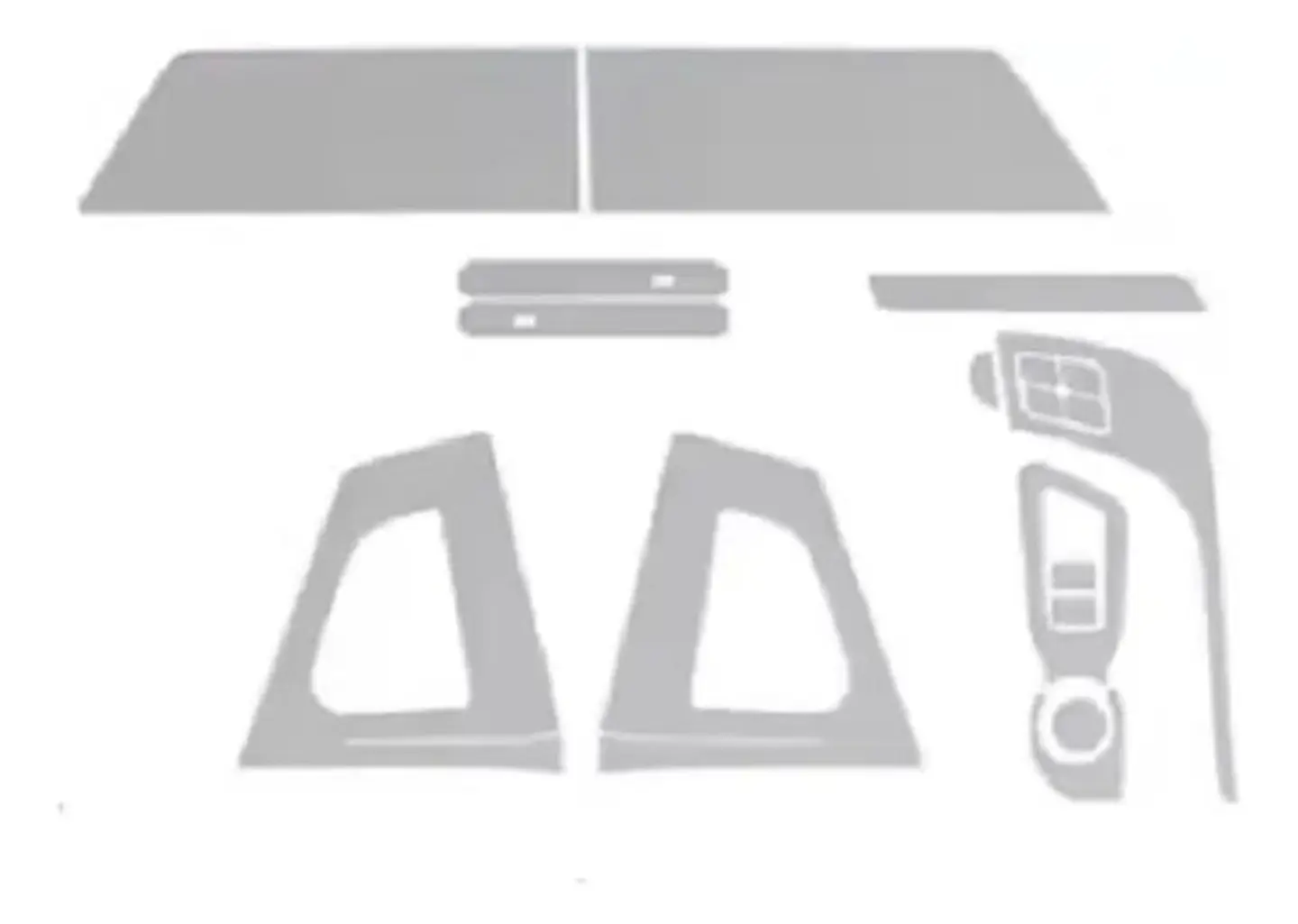 Film Vinilo Changan Uni-t  Consola Pantalla 3d 2
