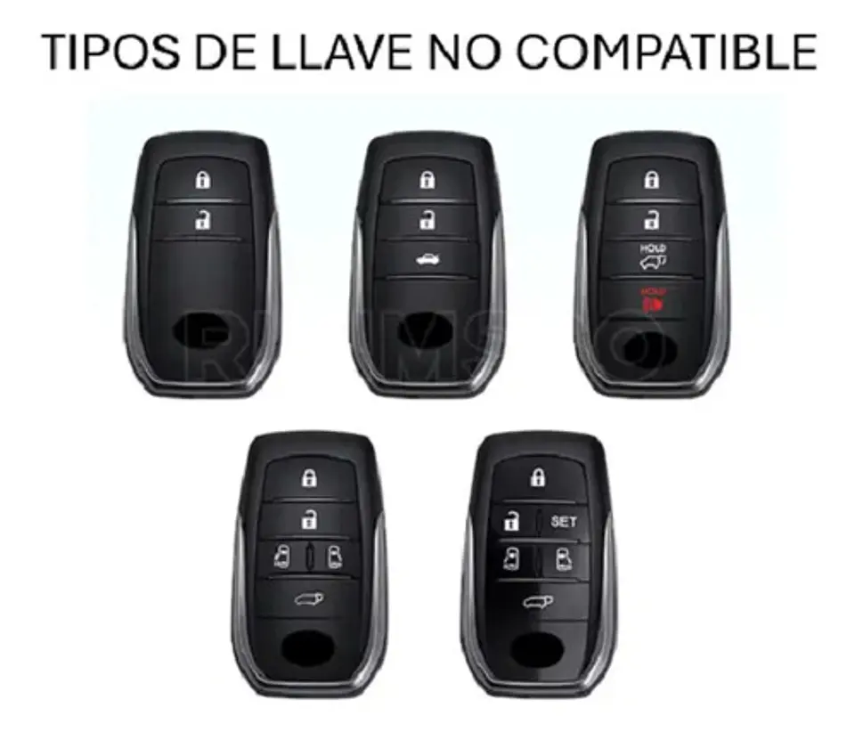 Funda Protector Llave Toyota Corolla Rav4 Camry Rav 150 2