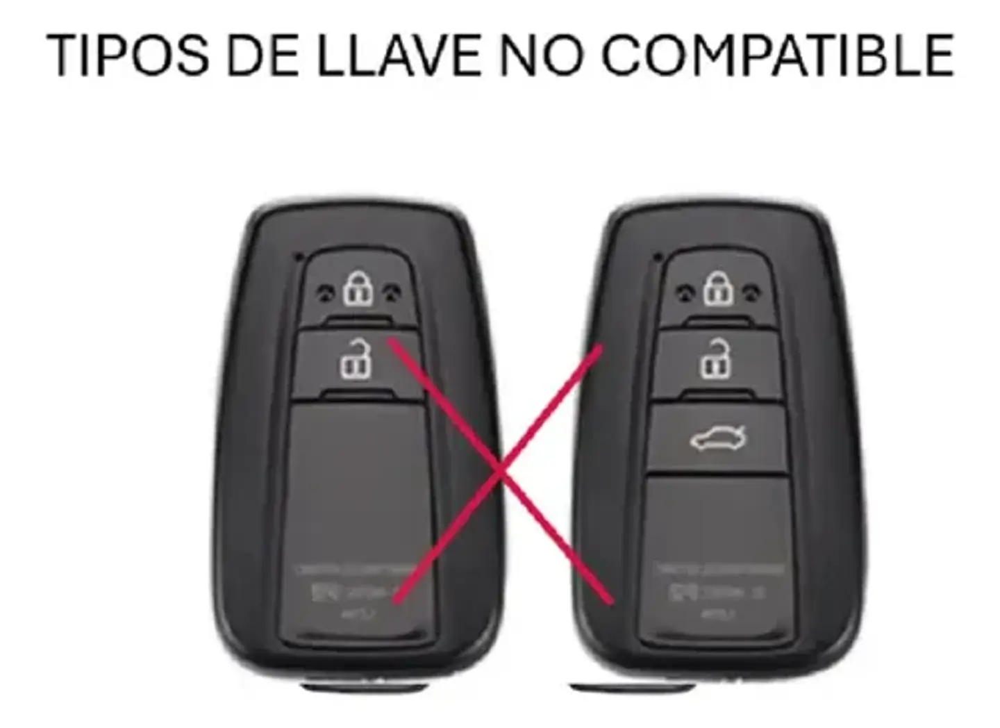 Funda Protector Llave Toyota Corolla Rav4 Camry Rav 150 3