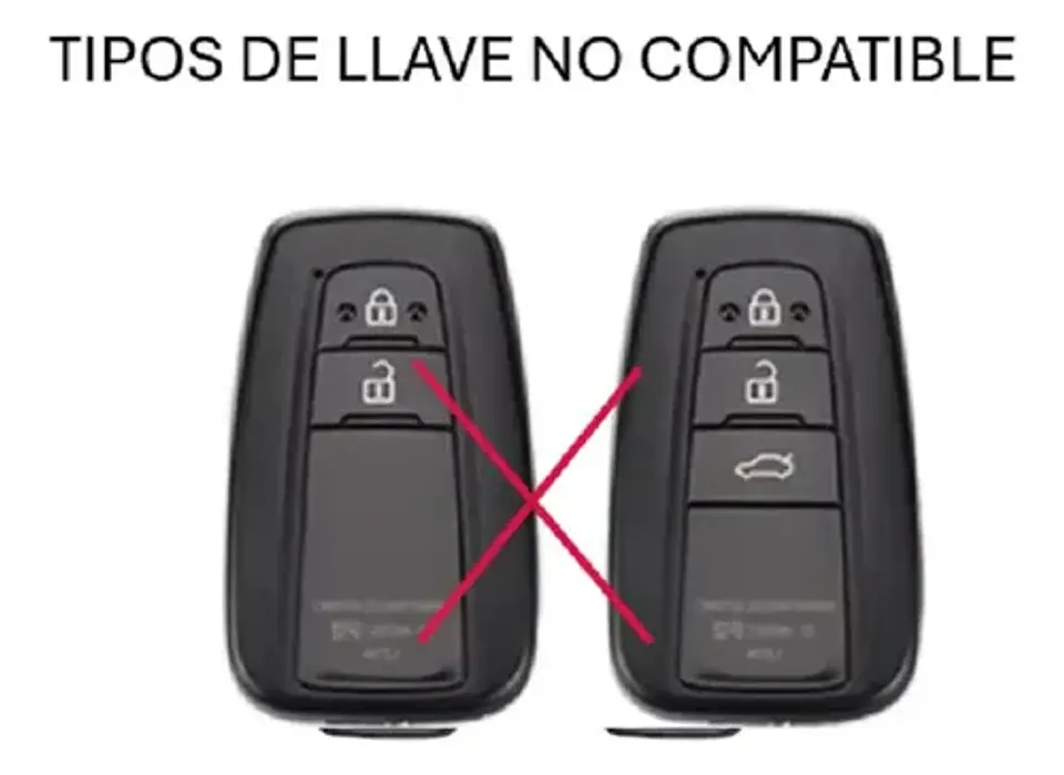 Funda Protector Llave Toyota Corolla Rav4 Camry Rav 150 3