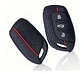 Funda Protectora Llave Mg4 One Ev Mg Gt Zs Mg6 Rojo - Miniatura 3