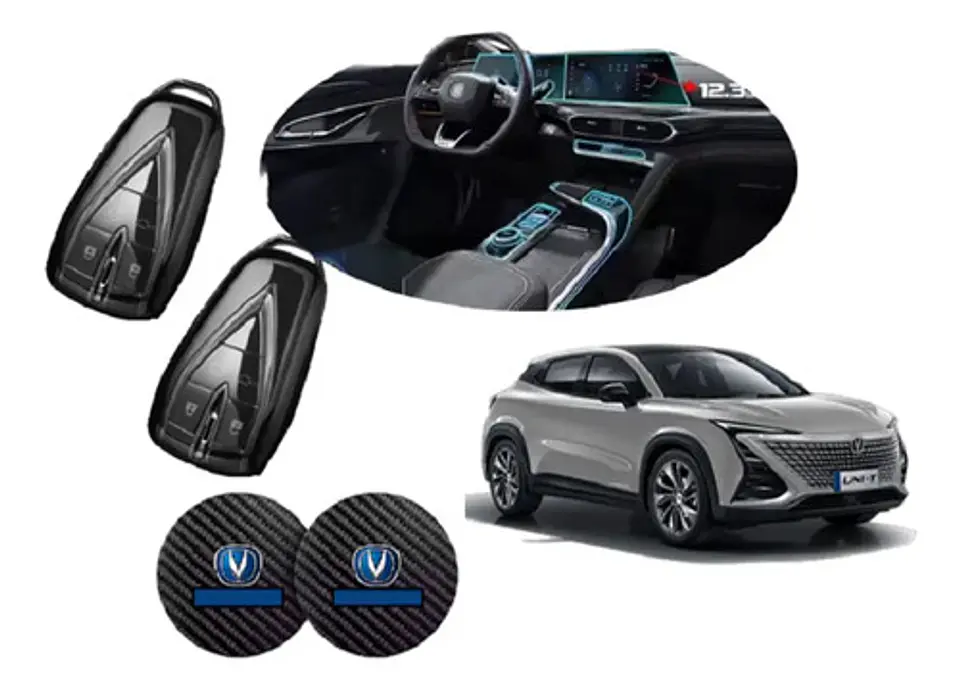 Film  Vinilo Changan Uni-t 2024-25 + 2 Prot Llave + Posavaso 1