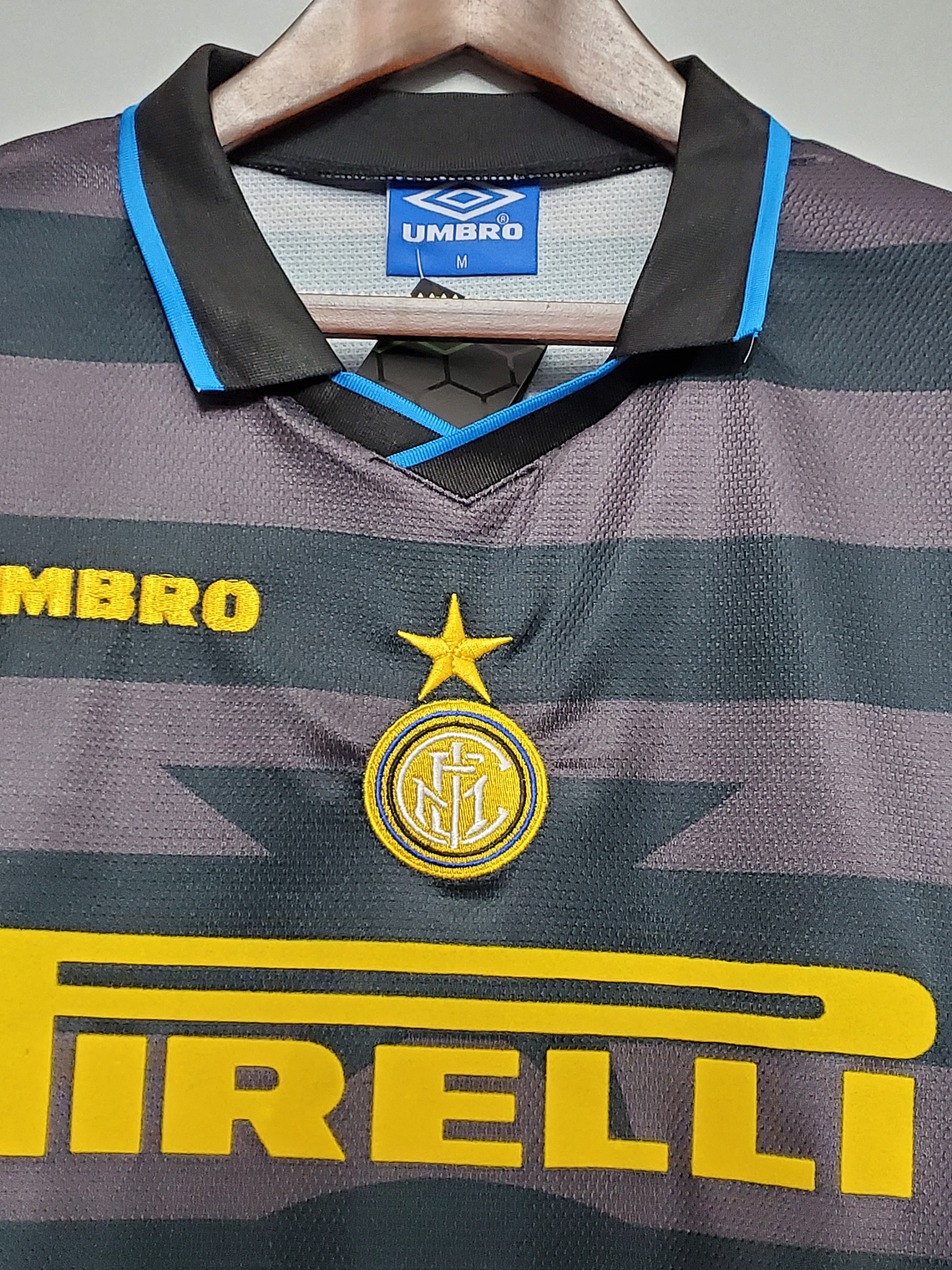 Camisola Inter Alternativa Alternativa 1997/98 2