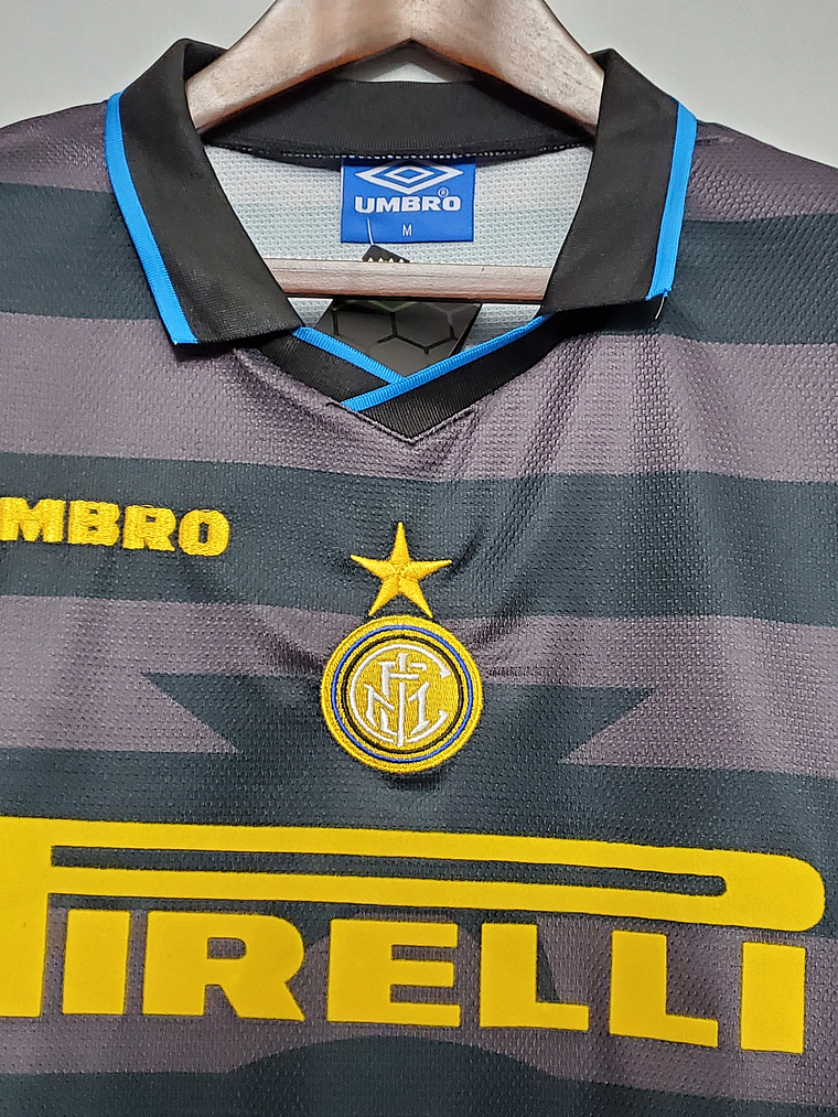 Camisola Inter Alternativa Alternativa 1997/98 2