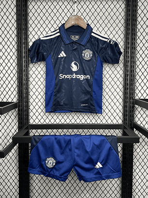 Kit Criança Manchester United Alternativo 2024/25