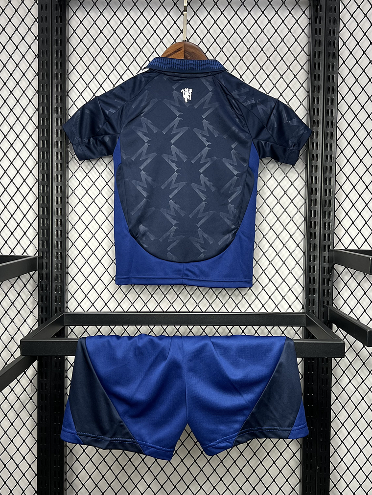 Kit Criança Manchester United Alternativo 2024/25 2