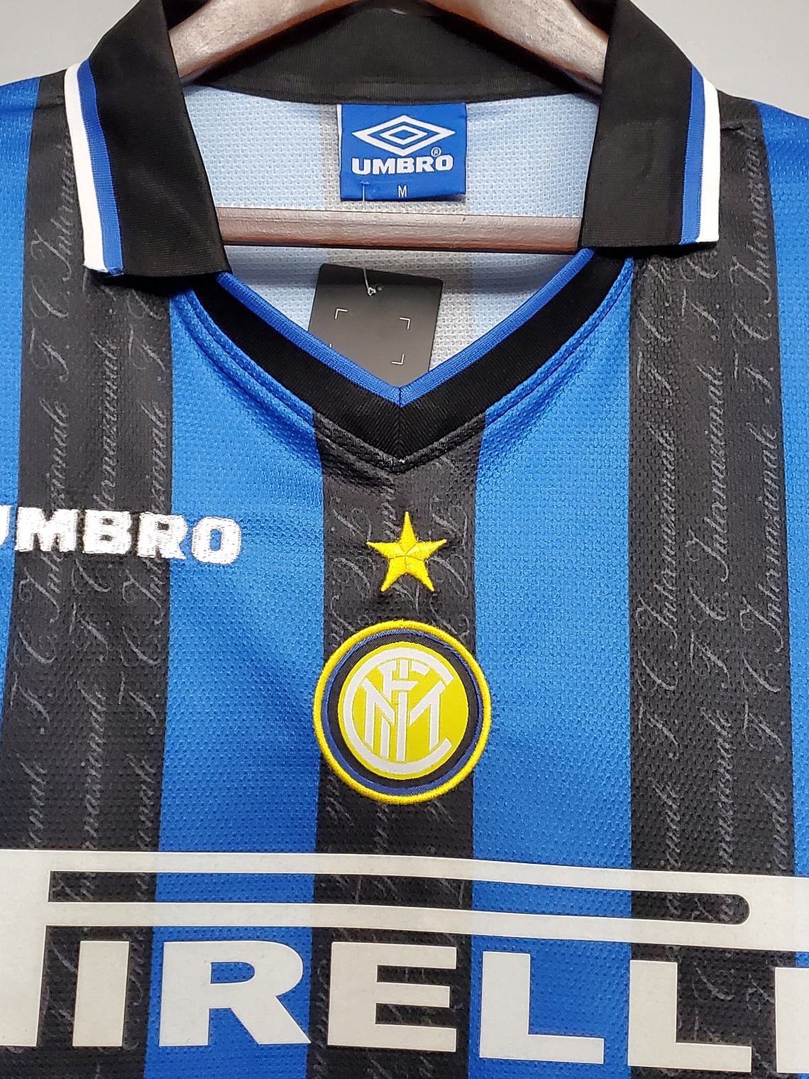 Camisola Inter Alternativa Principal 1997/98 2