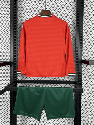 Kit Criança Portugal Principal Manga Comprida 2025