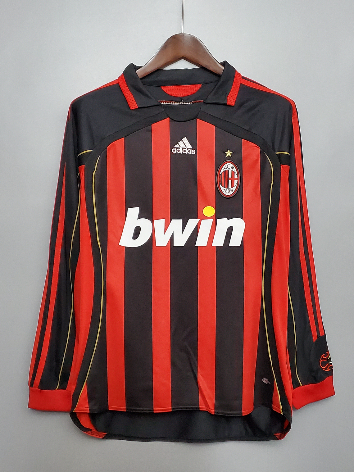 Camisola Milan Principal 2006/07 Manga Comprida 1