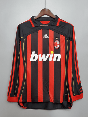 Camisola Milan Principal 2006/07 Manga Comprida
