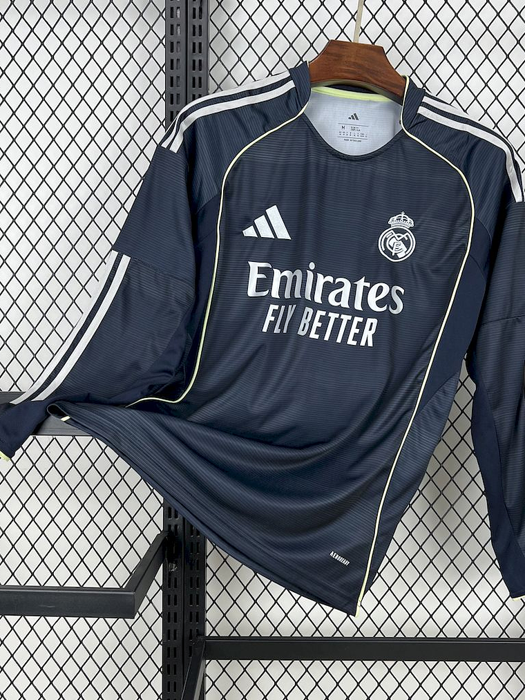 Camisola Real Madrid Alternativa Manga Comprida 2025/26 1