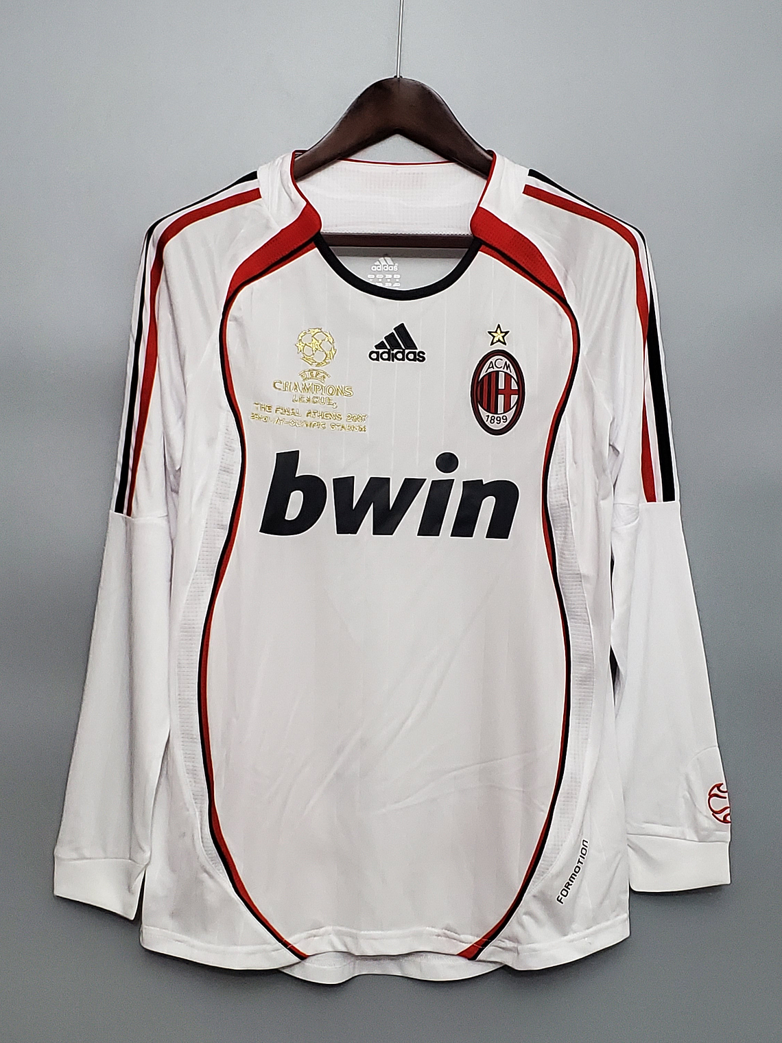 Camisola Milan Alternativa 2006/07 Manga Comprida 1