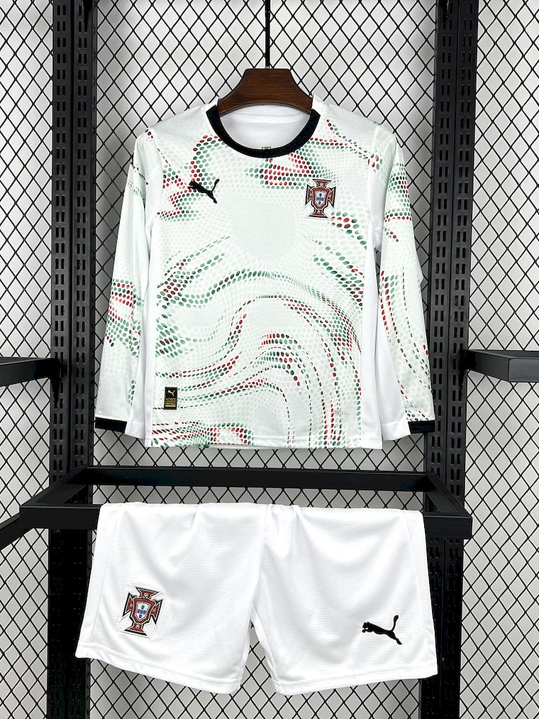 Kit Criança Portugal Alternativa Manga Comprida 2025 1