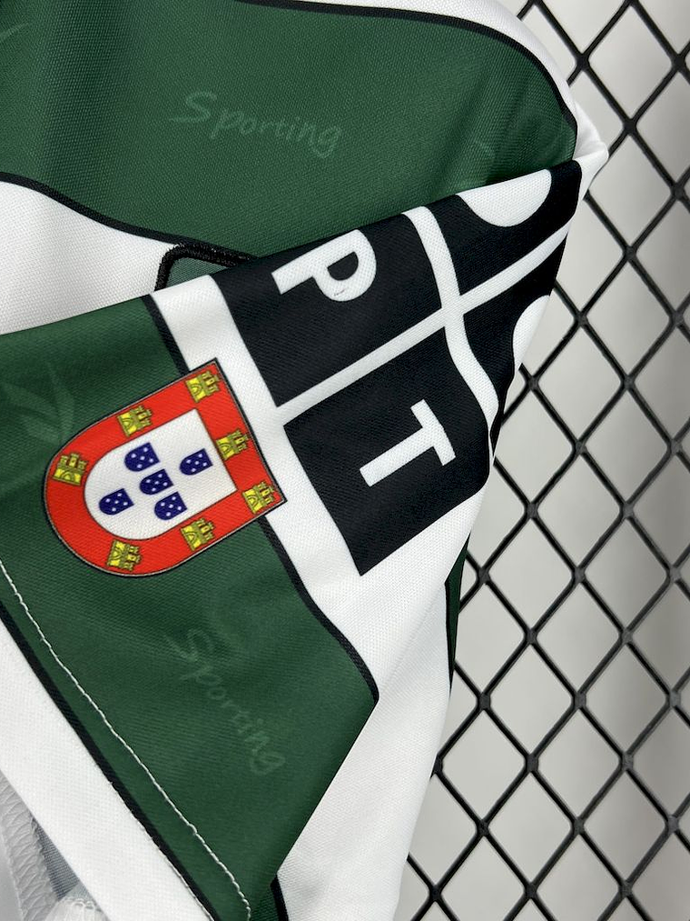 Camisola Sporting Principal 2000/01 3